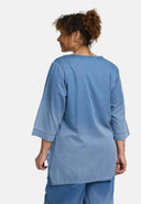 'Inea' Denimskjorte – blød og luftig