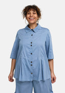 'Alina' Bluse – A-linje, blød & af ren bomuld