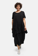 Vestido 'Zaya' – assimétrico, de queda suave & intemporalmente elegante