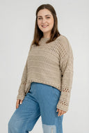 'Cotture' Striktrøje – Blød Berøring, Stilfuldt Snit & Luftig