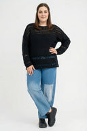 'Cotture' Striktrøje – Blød Berøring, Stilfuldt Snit & Luftig