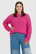 'Cotture' Striktrøje – Blød Berøring, Stilfuldt Snit & Luftig